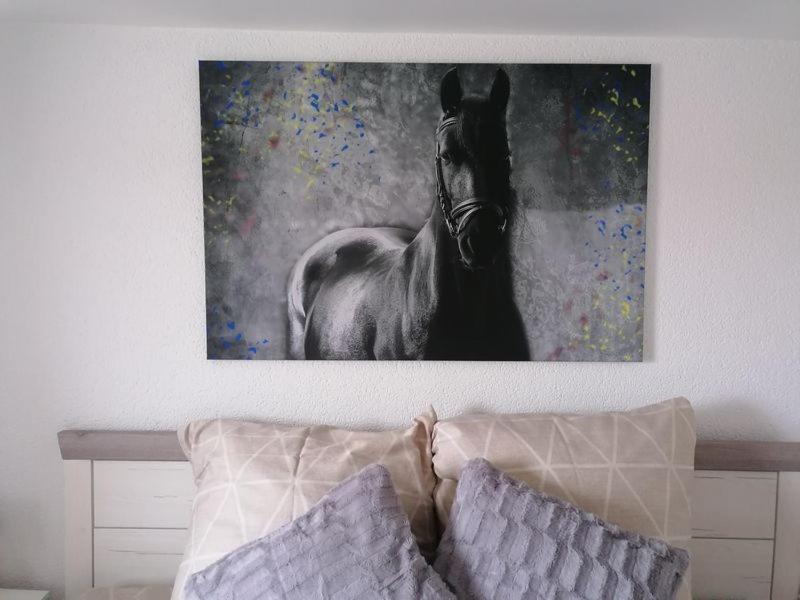 "Die Jockeysuite" Auf Unserem Reiterhof Birkenbeul Bagian luar foto