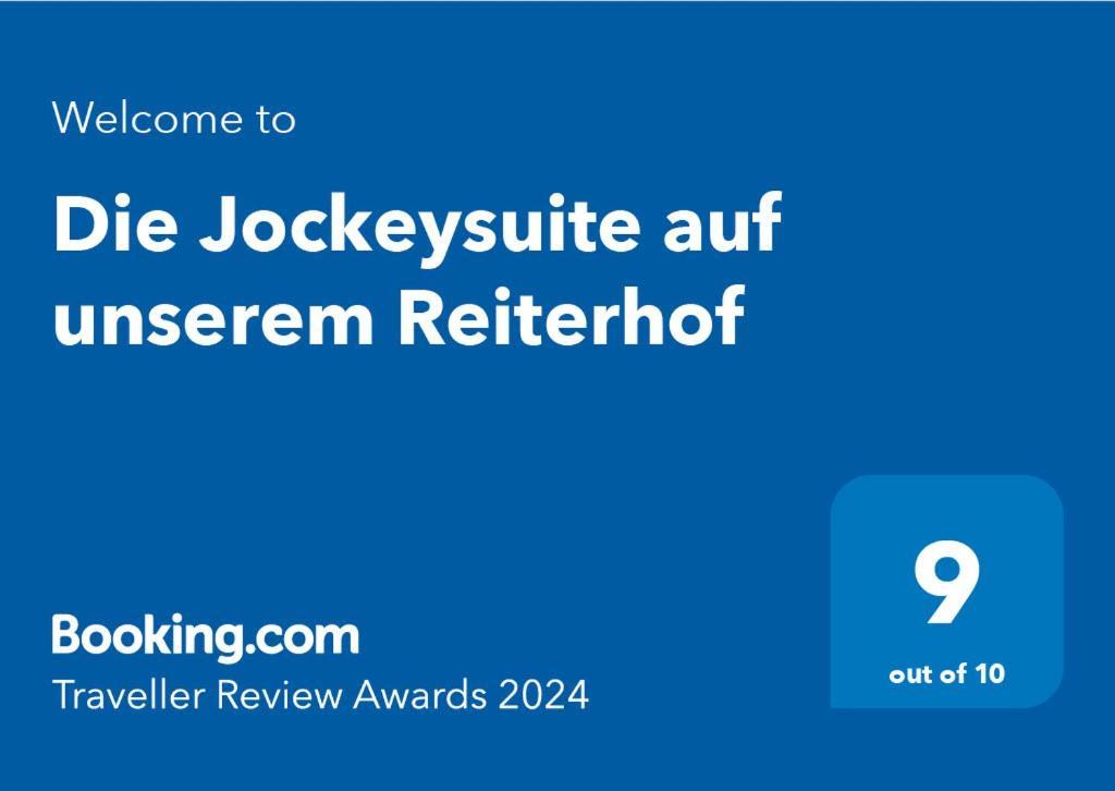 "Die Jockeysuite" Auf Unserem Reiterhof Birkenbeul Bagian luar foto